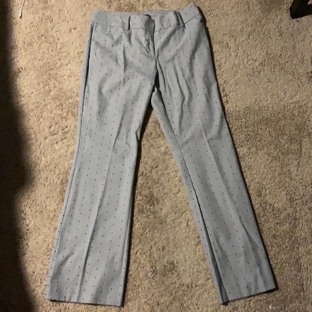 Grey with black polka dots pants